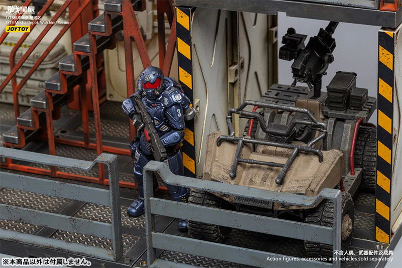 1/18 Battle for the Stars Mecha Depot Watching Section Diorama - Image 7