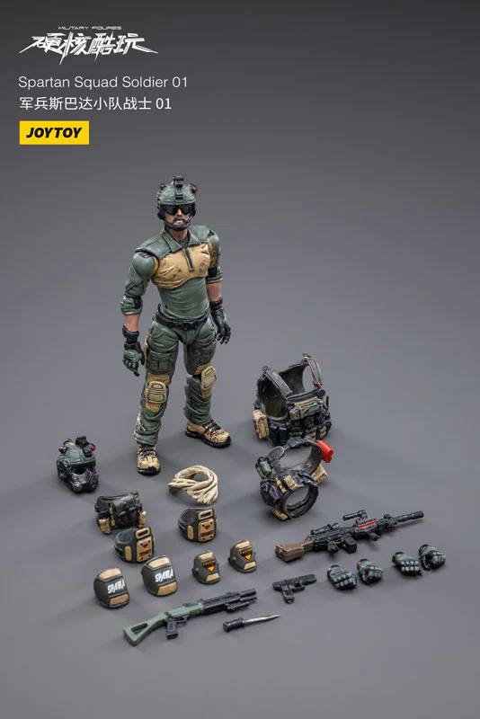 1/18 Hardcore Coldplay Spartan Squad Soldier 01 - Image 7