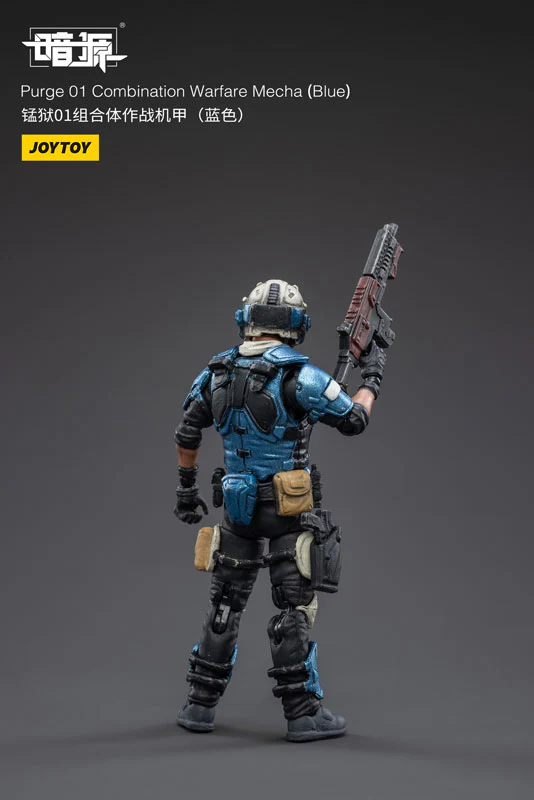 1/25 SOURCE Part 01 Combination Warfare Mecha Blue - Image 11