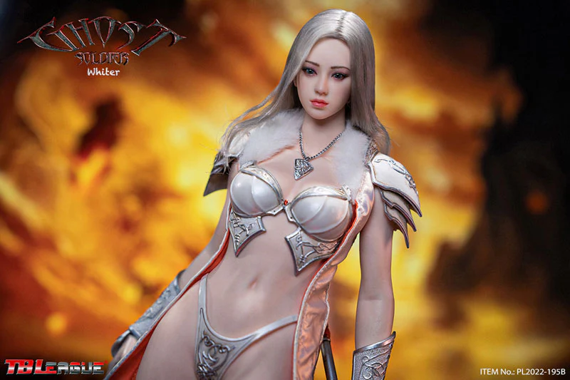 1/6 Action Figure Ghost Soldier White - Image 8