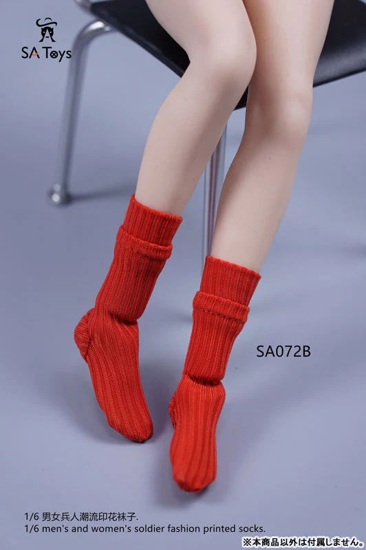 1/6 Color Socks 5 Color Set (DOLL ACCESSORY) - Image 9