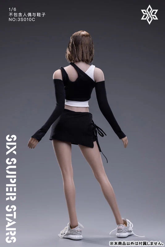 1/6 Female Outfit Black & White C [DOLL ACCESSORY] - Image 3