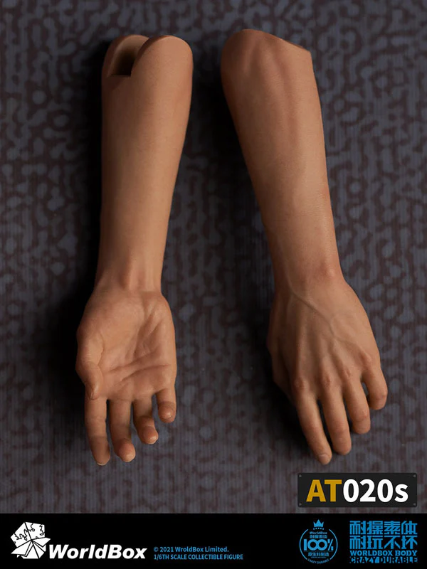 1/6 Male Body Universal Specifications Combined Forearm - Image 3