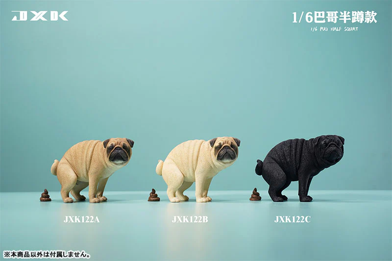 1/6 Pug Half Squat A - Image 5