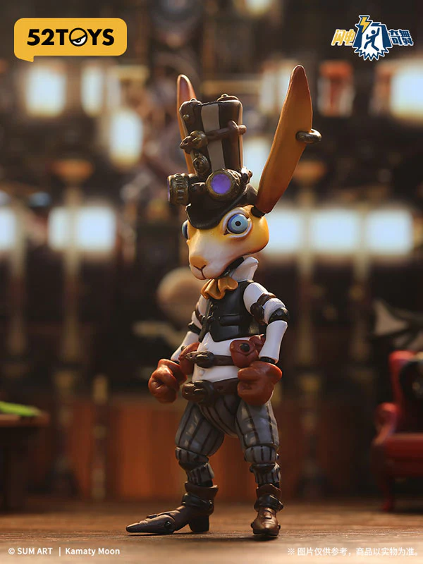 3.75' Series - FigLite - Steampunk Rabbit (52TOYS) - Image 2