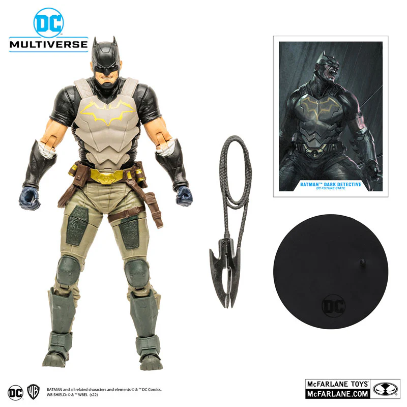 7 Inch, Action Figure #162 Batman (Dark Detective / No Coat) [DC Future State] - Image 3