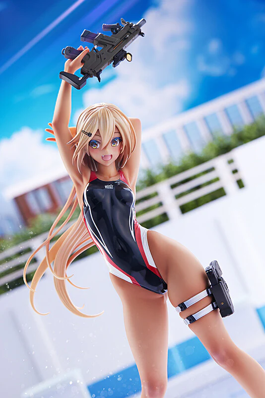 ARMS NOTE - Sueibu no Kouhai - 1/7 - Akairo Line no Mizugi Ver. (Amakuni, Hobby Japan) [Shop Exclusive] - Image 5