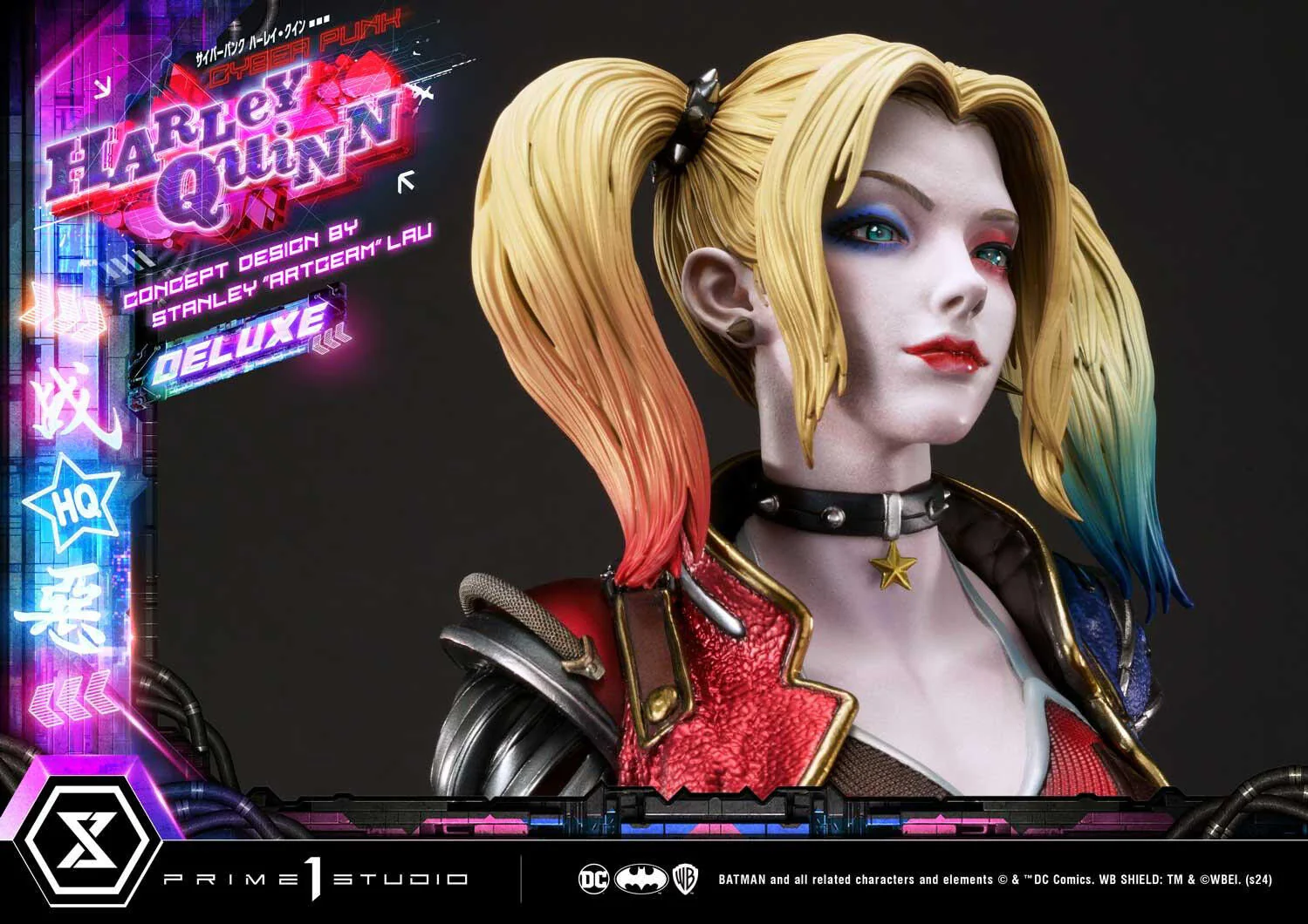 Batman - Bud - Harley Quinn - Lou - Ultimate Premium Masterline (UPMDC-08DX) - 1/4 - Cyberpunk, DX Version (Prime 1 Studio) - Image 2