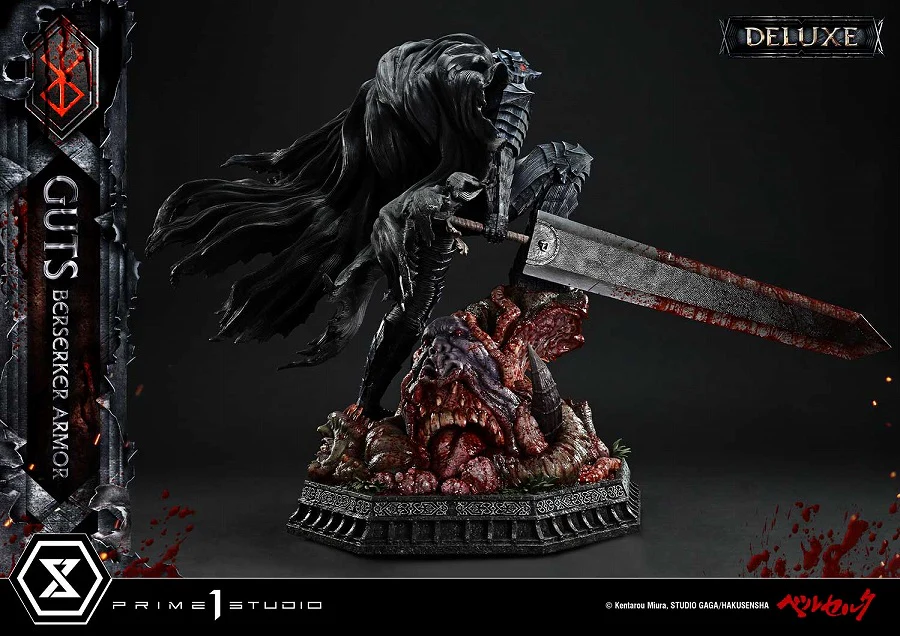 Berserk - Guts - Ultimate Premium Masterline - 1/4 - Berserker Armor, Grunbeld VS Guts, DX Version (Prime 1 Studio) - Image 4