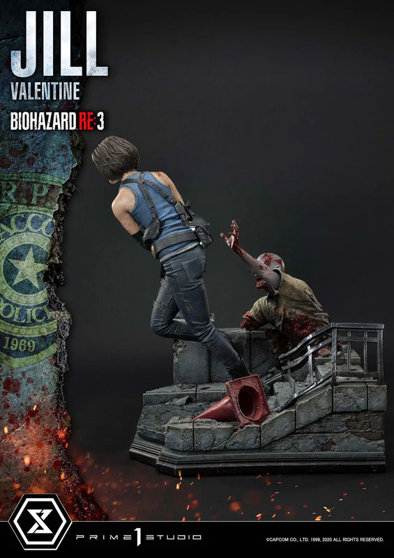 Biohazard Re:3 - Jill Valentine - Cerberus - Zombie - Ultimate Premium Masterline UPMRE3-01 - 1/4 - DX Version (Prime 1 Studio) - Image 3