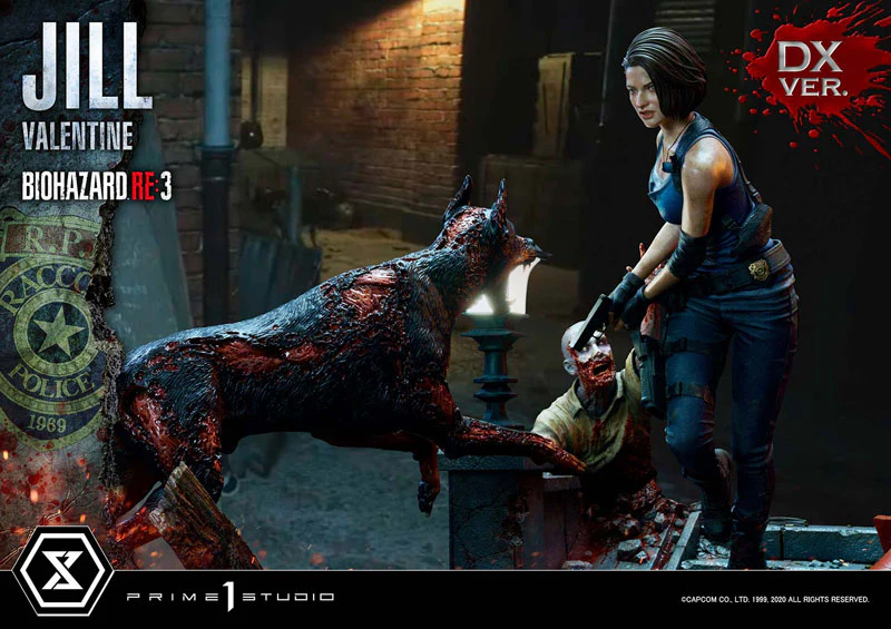 Biohazard Re:3 - Jill Valentine - Cerberus - Zombie - Ultimate Premium Masterline UPMRE3-01 - 1/4 - DX Version (Prime 1 Studio) - Image 6