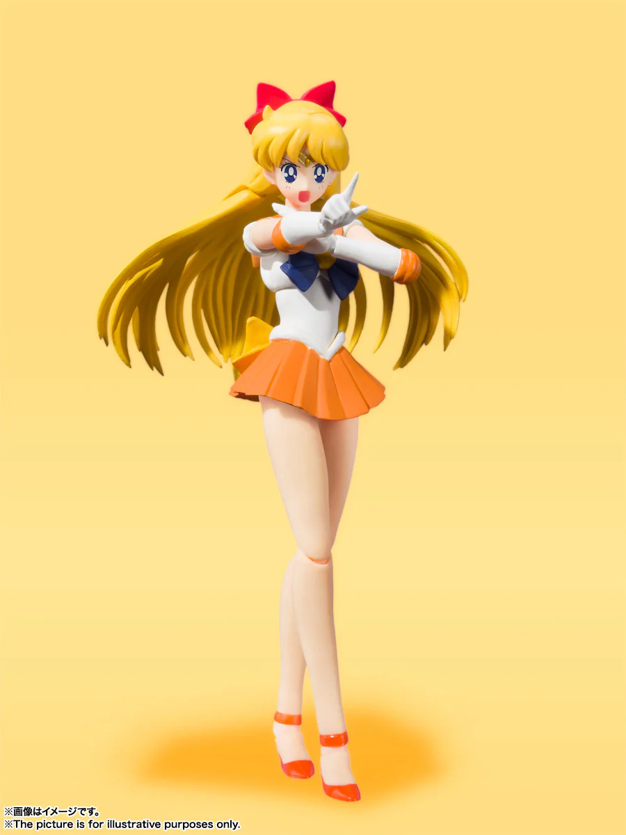 Bishoujo Senshi Sailor Moon - Artemis - Sailor Venus - S.H.Figuarts - Animation Color Edition - 2023 Re-release (Bandai Spirits) - Image 2