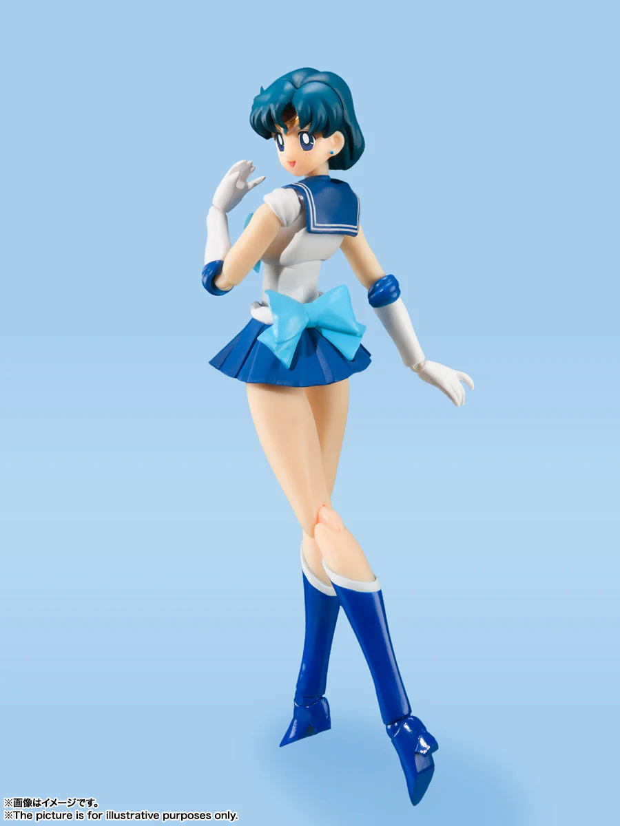 Bishoujo Senshi Sailor Moon - Sailor Mercury - S.H.Figuarts - Animation Color Edition - 2023 Re-release (Bandai Spirits) - Image 4