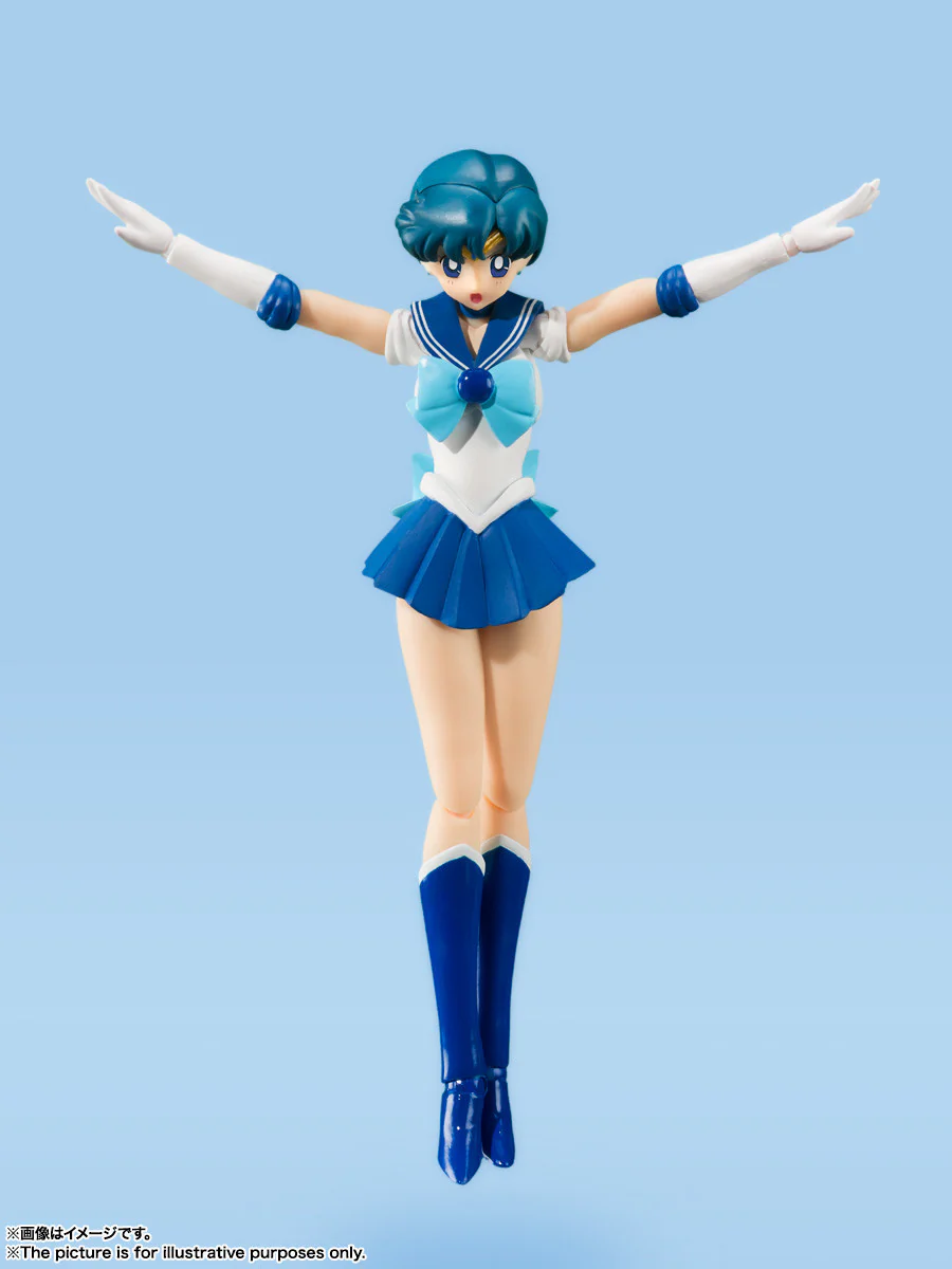 Bishoujo Senshi Sailor Moon - Sailor Mercury - S.H.Figuarts - Animation Color Edition - 2023 Re-release (Bandai Spirits) - Image 5