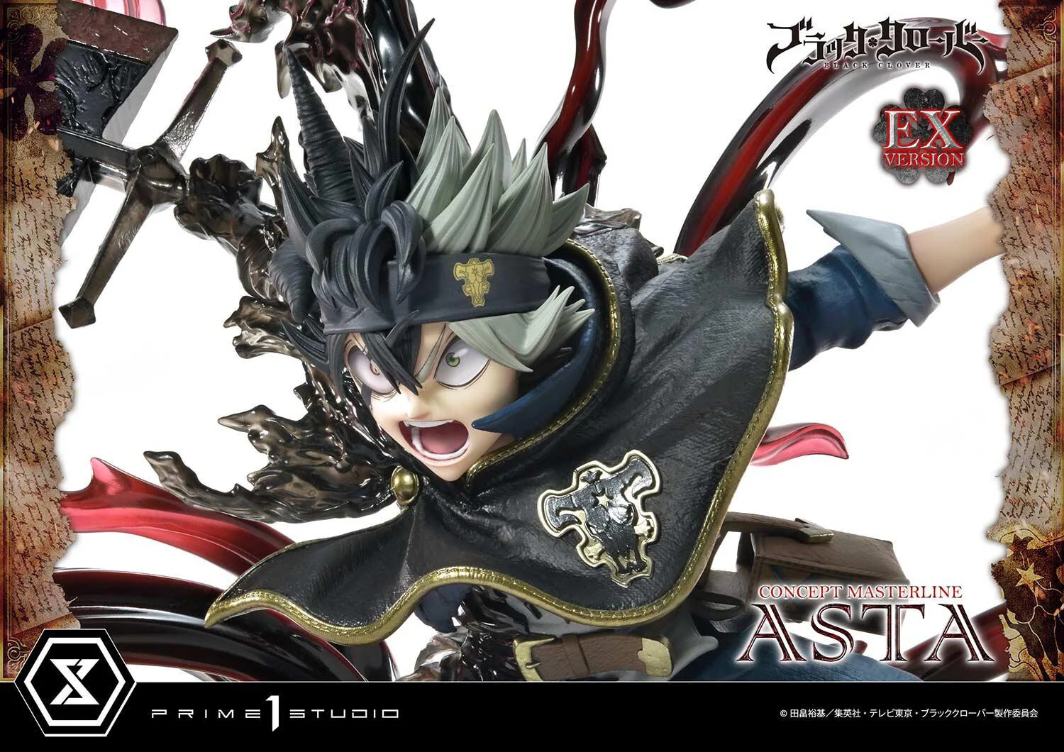 Black Clover - Asta - Concept Masterline (CMBC-01EX) - 1/6 - EX Version (Prime 1 Studio) - Image 3