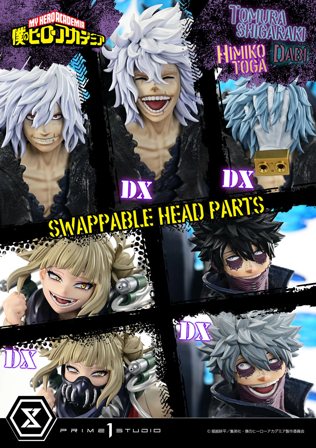 Boku no Hero Academia - Dabi - Shigaraki Tomura - Toga Himiko - Ultimate Premium Masterline (UPMMHA-02DX) - 1/4 - DX Version (Prime 1 Studio) - Image 6