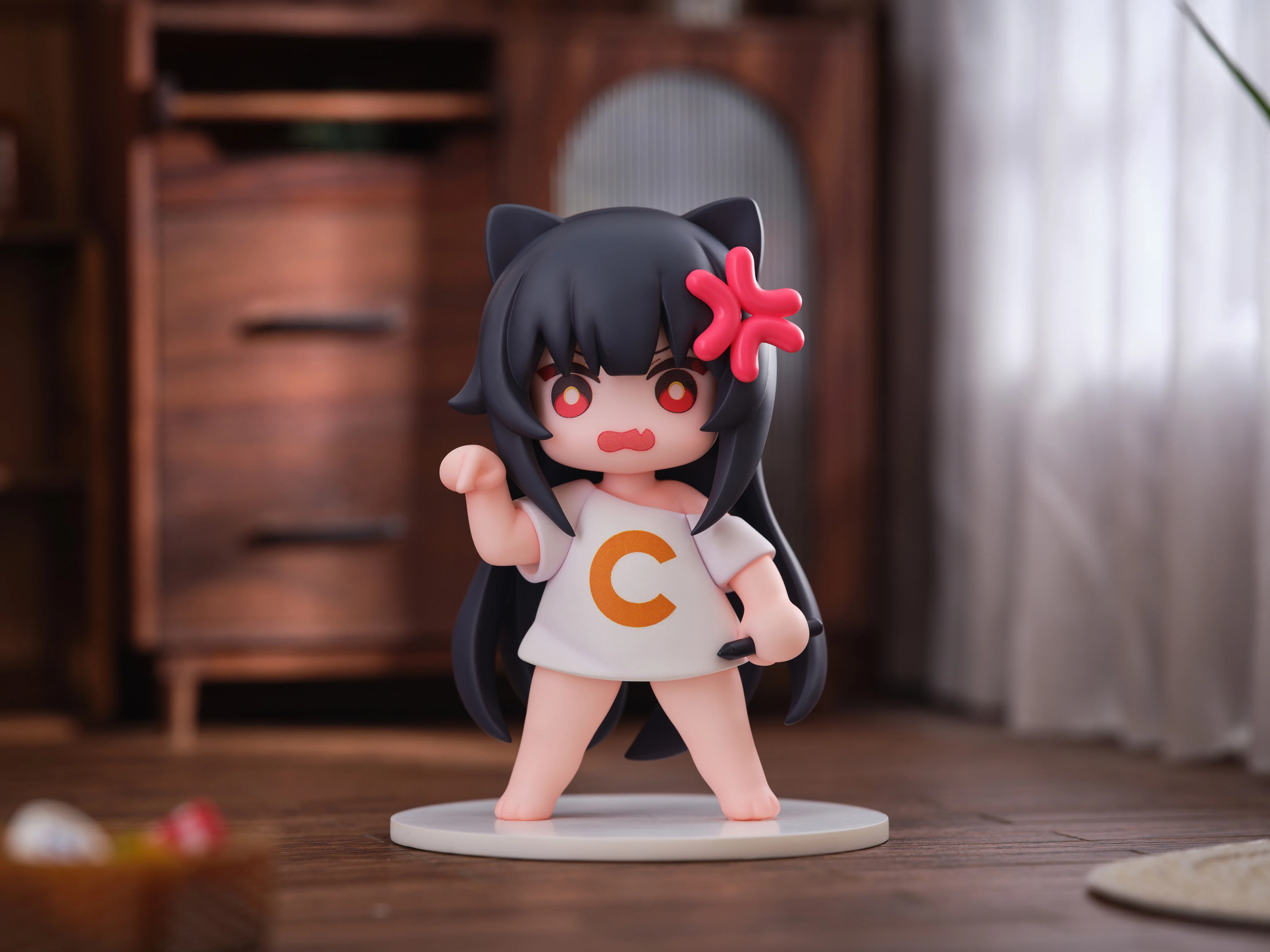 C-chan - Cat Girl - Stamp Series "Disappear!" - 1/1 (Omaha) - Image 2