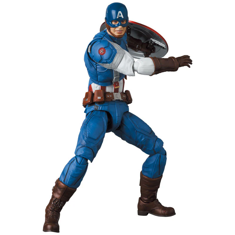 Captain America: The Winter Soldier - Captain America - Mafex No.220 - Classic Suit (Medicom Toy) - Image 3