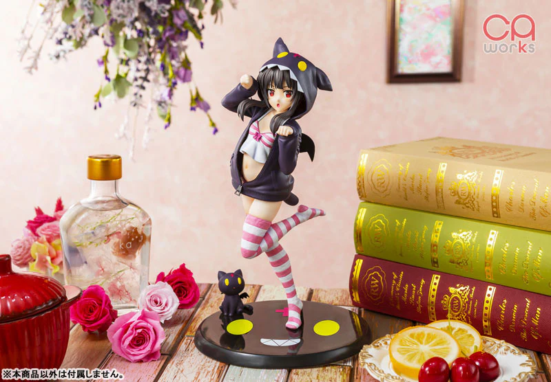 CAworks Anime "KonoSuba" Megumin Hood Look Chomusuke ver. Special Package Edition Figure - Image 5