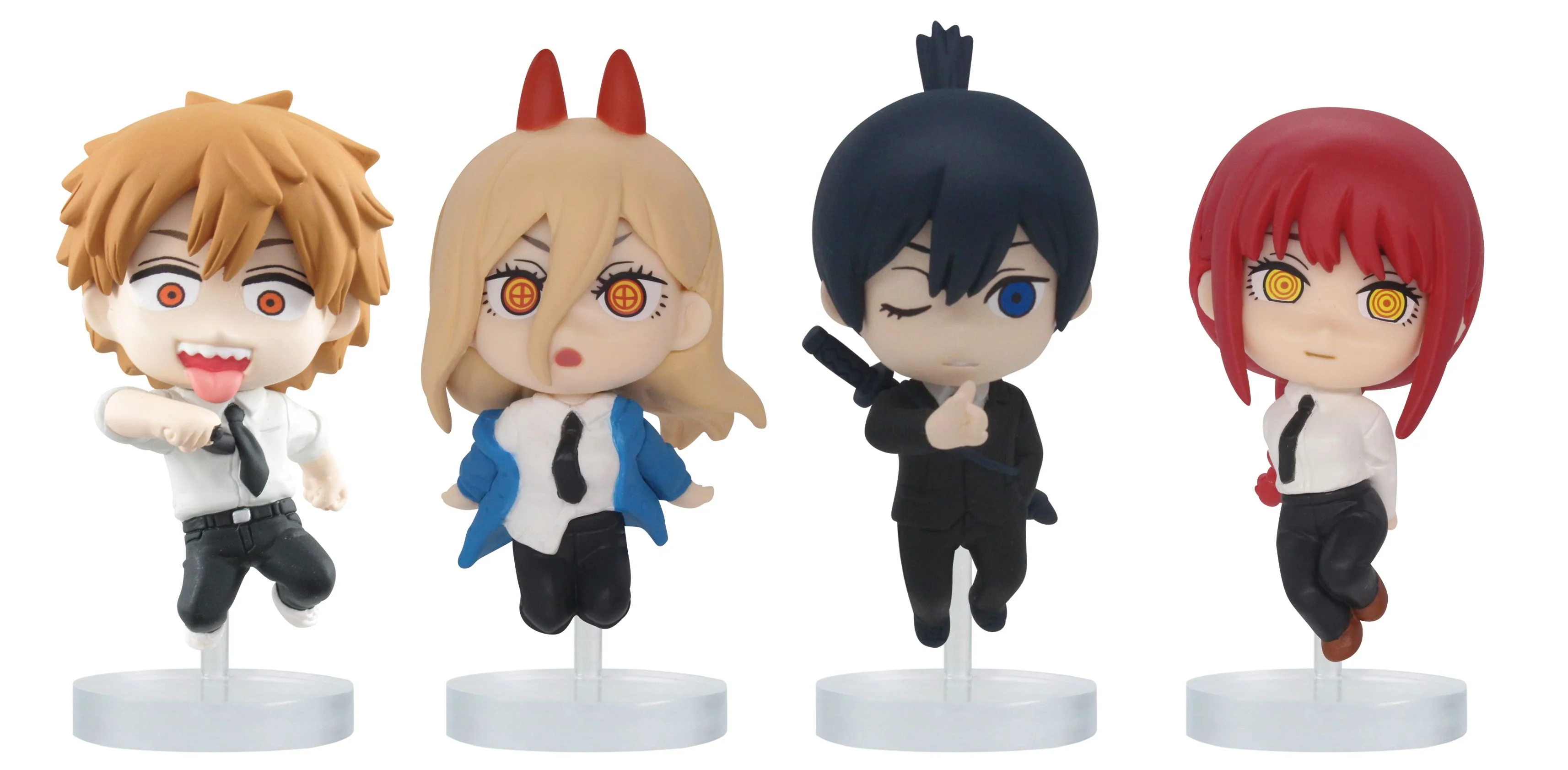 Chainsaw Man - Power - Makima - Denji - Hayakawa Aki - Pyonkore Figure - Set of 4 (Takara Tomy A.R.T.S) - Image 2