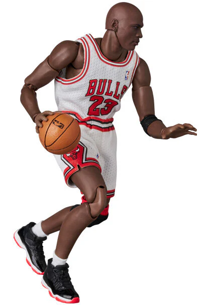 Chicago Bulls - NBA - Michael Jordan - Mafex (No.255) - Chicago Bulls Home (Medicom Toy) - Image 6