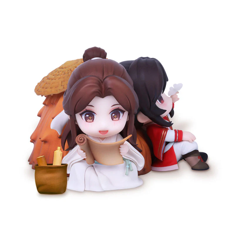 Comic "Heaven Official's Blessing" Xie Lian & San Lang Mountain Walking in Twilight Maple Figure - Image 2
