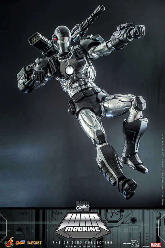 Comic Masterpiece DIECAST Marvel Comics Origins Collection War Machine - Image 2