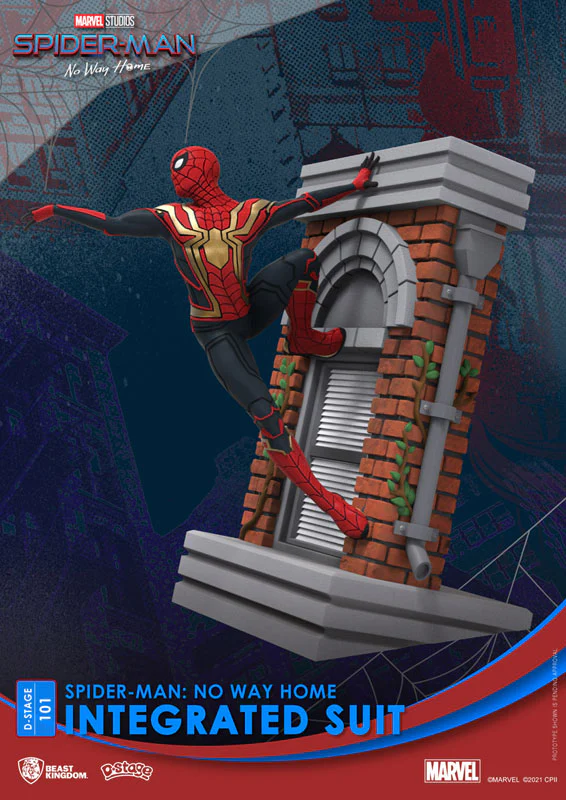 D Stage #101 "Spider-Man: No Way Home" Spider-Man (Integrated Suit) - Image 6