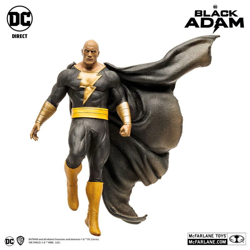 "DC Comics" DC Multiverse 12 Inch Posed Statue Black Adam [Movie "Black Adam"] - Image 3