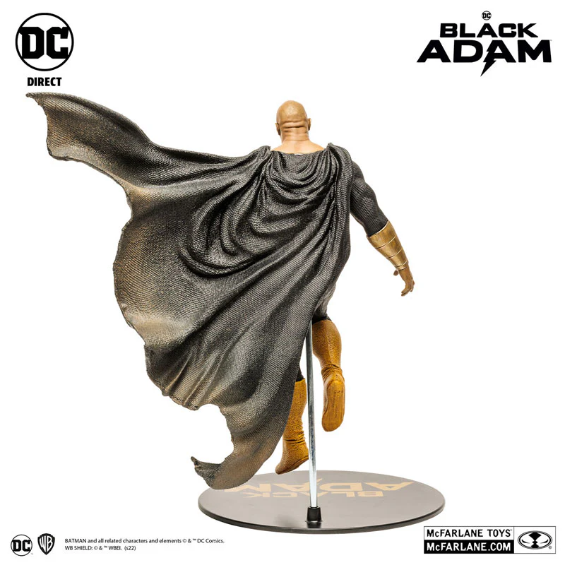 "DC Comics" DC Multiverse 12 Inch Posed Statue Black Adam [Movie "Black Adam"] - Image 8