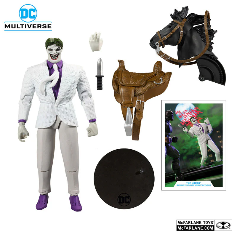 DC Comics - DC Multiverse: 7 Inch Action Figure - #102 The Joker [Comic / The Dark Knight Returns] - Image 2