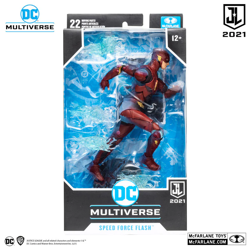 "DC Comics" DC Multiverse 7 Inch Action Figure #116 Flash (Speed Force) - Image 8