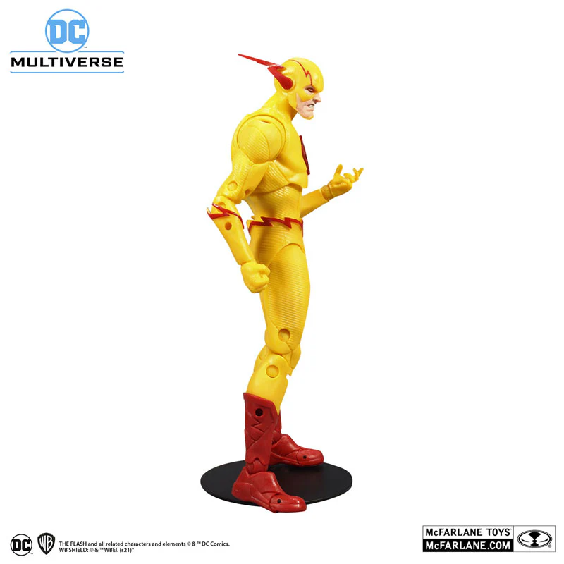 "DC Comics" DC Multiverse 7 Inch Action Figure #120 Reverse-Flash [Comic] - Image 7