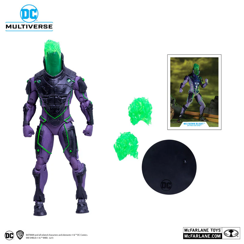 DC Comics - DC Multiverse: 7 Inch Action Figure - #130 Blight (Meltdown Variant) [Comic / Batman Beyond] - Image 2