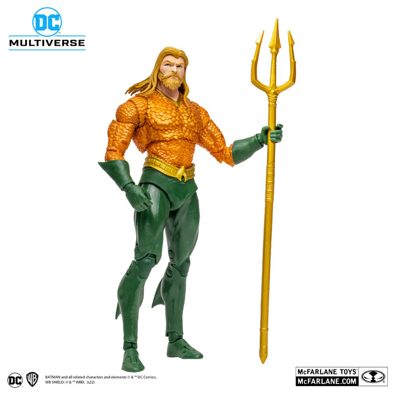 DC Comics - DC Multiverse: 7 Inch Action Figure - #132 Aquaman [Comic / Justice League: Endless Winter] - Image 5