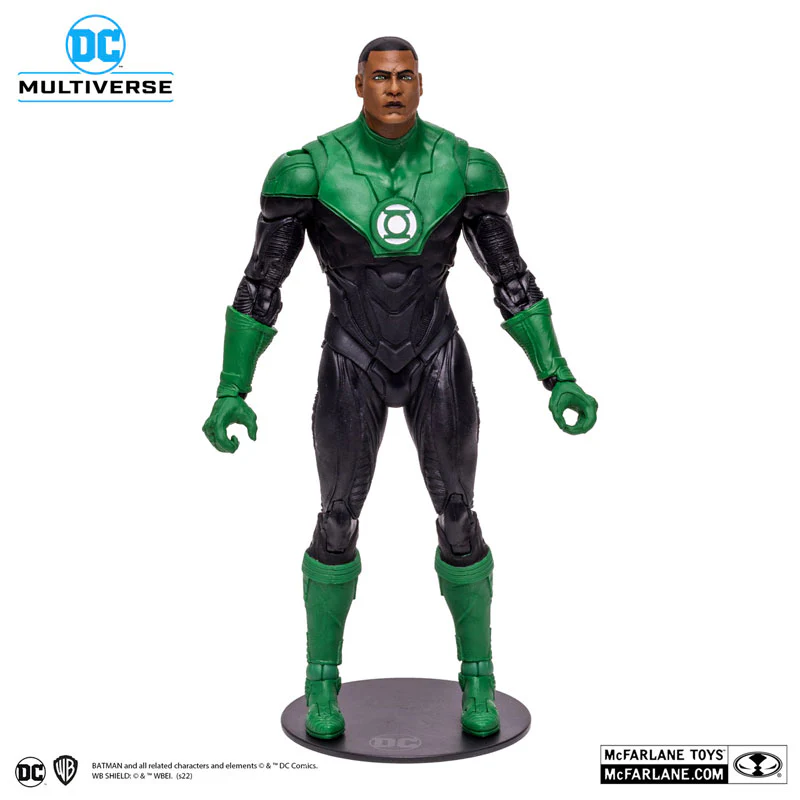 DC Comics - DC Multiverse: 7 Inch Action Figure - #135 Green Lantern (John Stewart) [Comic / Justice League: Endless Winter] - Image 4