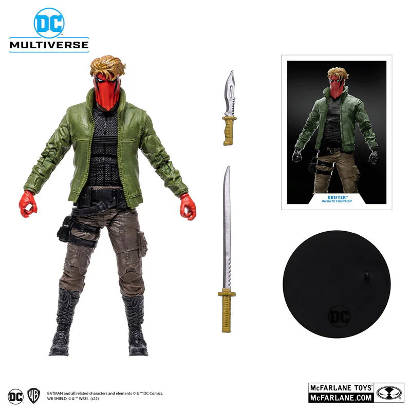 DC Comics - DC Multiverse: 7 Inch Action Figure - #149 Grifter [Comic / Infinite Frontier] - Image 7