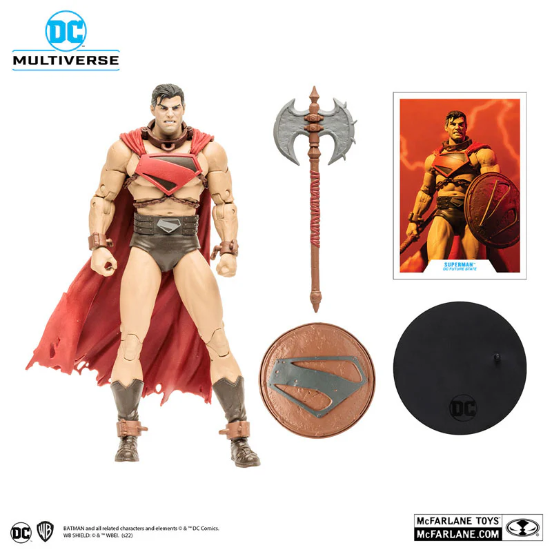"DC Comics" DC Multiverse 7 Inch, Action Figure #172 Superman [DC Future State] - Image 7