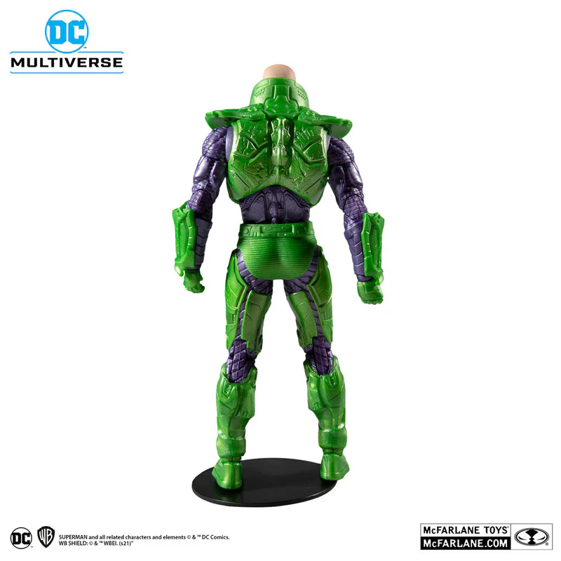 DC Comics DC Multiverse 7 Inch Action Figure Armored Lex Luthor [Comic] - Image 4