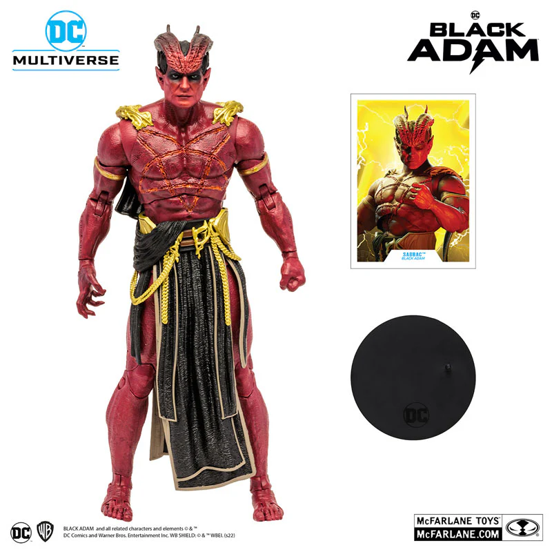 "DC Comics" DC Multiverse Action Figure Sabbac [Movie "Black Adam"] - Image 7