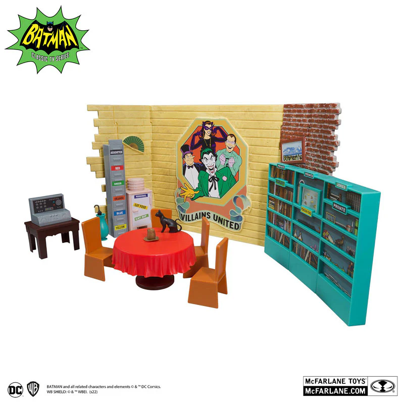 "DC Comics" DC Retro Play Set Villain's Hideout [TV Show "Batman 1966 TV Series"] - Image 5