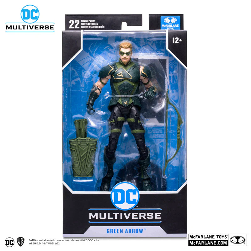 "DC Comics"DC Multiverse 7 Inch, Action Figure #141 Green Arrow [Injustice 2] - Image 8