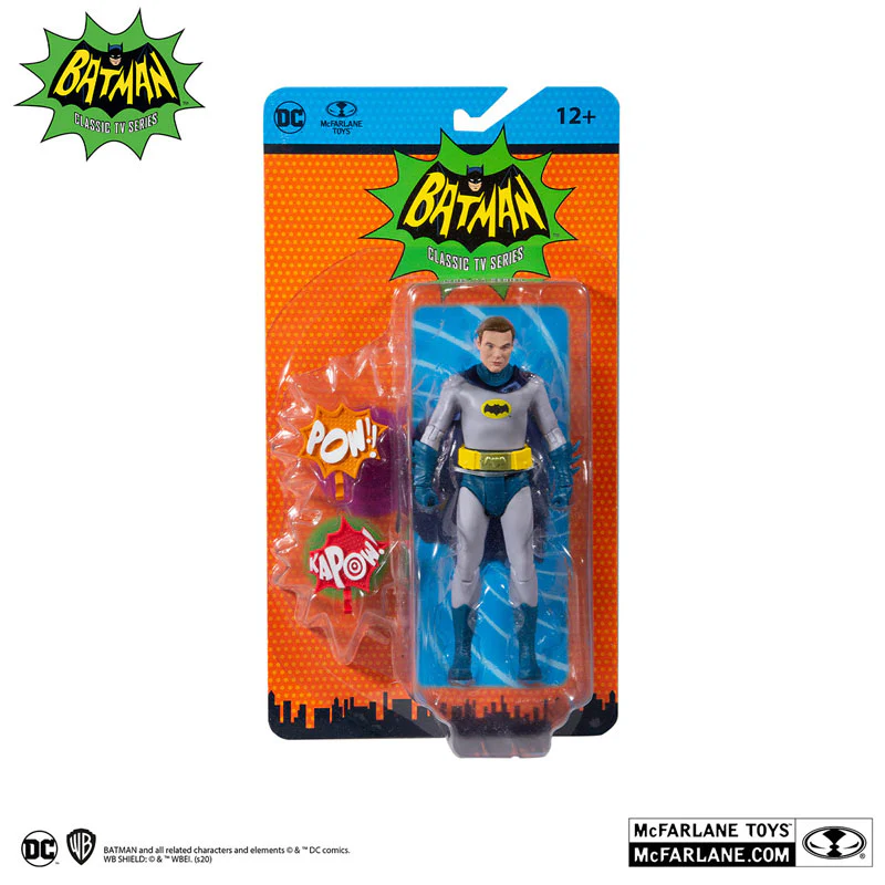 DC Retro 6 Inch, Action Figure Batman (No Mask) [TV "Batman 1966 TV Series"] - Image 8