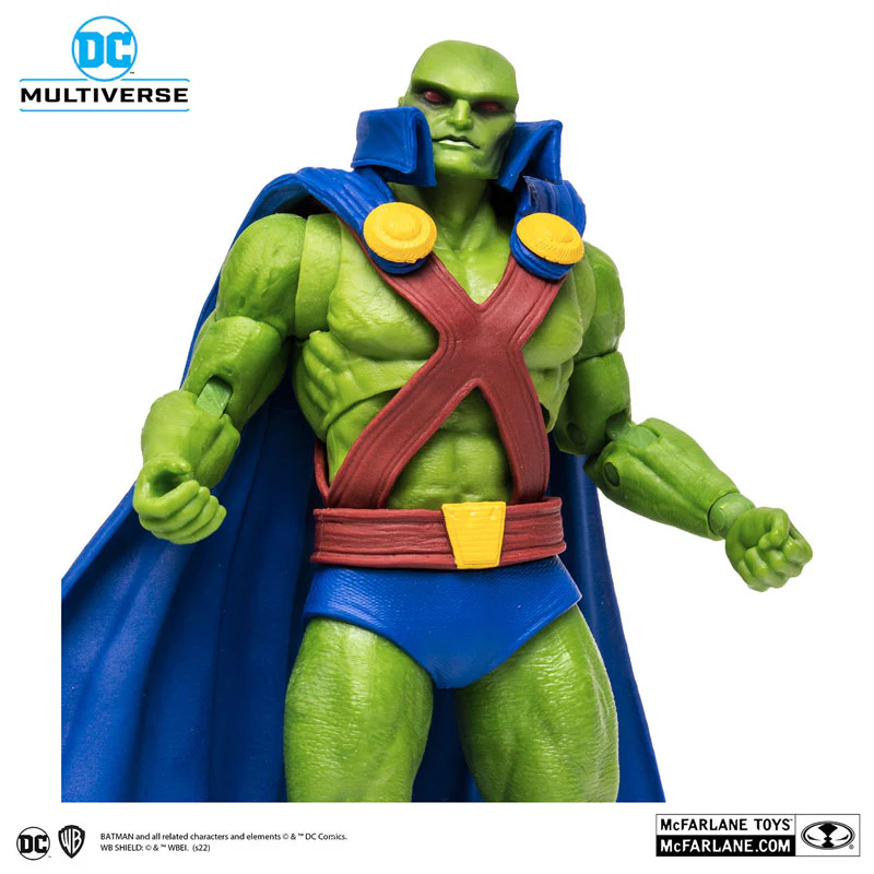 DCMultiverse 7 Inch, Action Figure #160 Martian Manhunter (Classic) [Comic] - Image 3