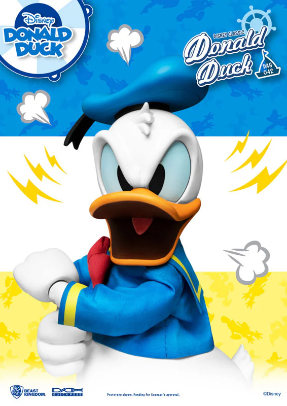 Dynamic Action Heroes #042 "Disney" Donald Duck - Image 10