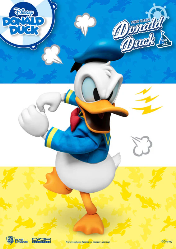 Dynamic Action Heroes #042 "Disney" Donald Duck - Image 7