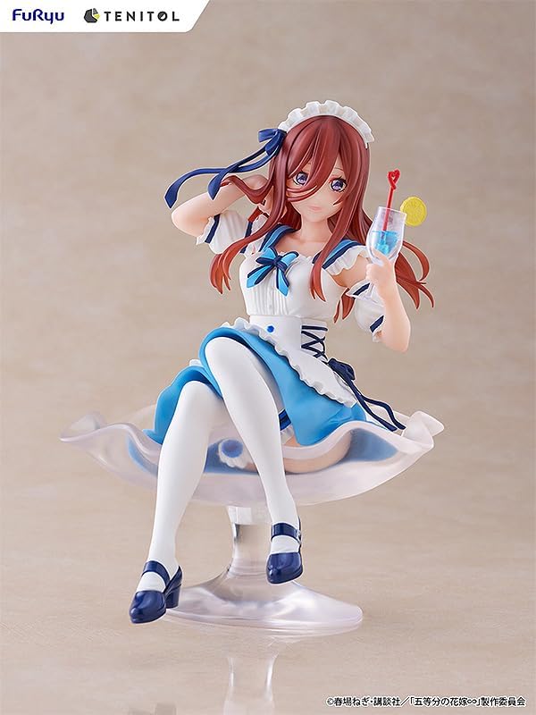 Eiga Gotoubun no Hanayome - Nakano Miku - Tenitol - Tenitol Fig à la mode (FuRyu) - Image 6