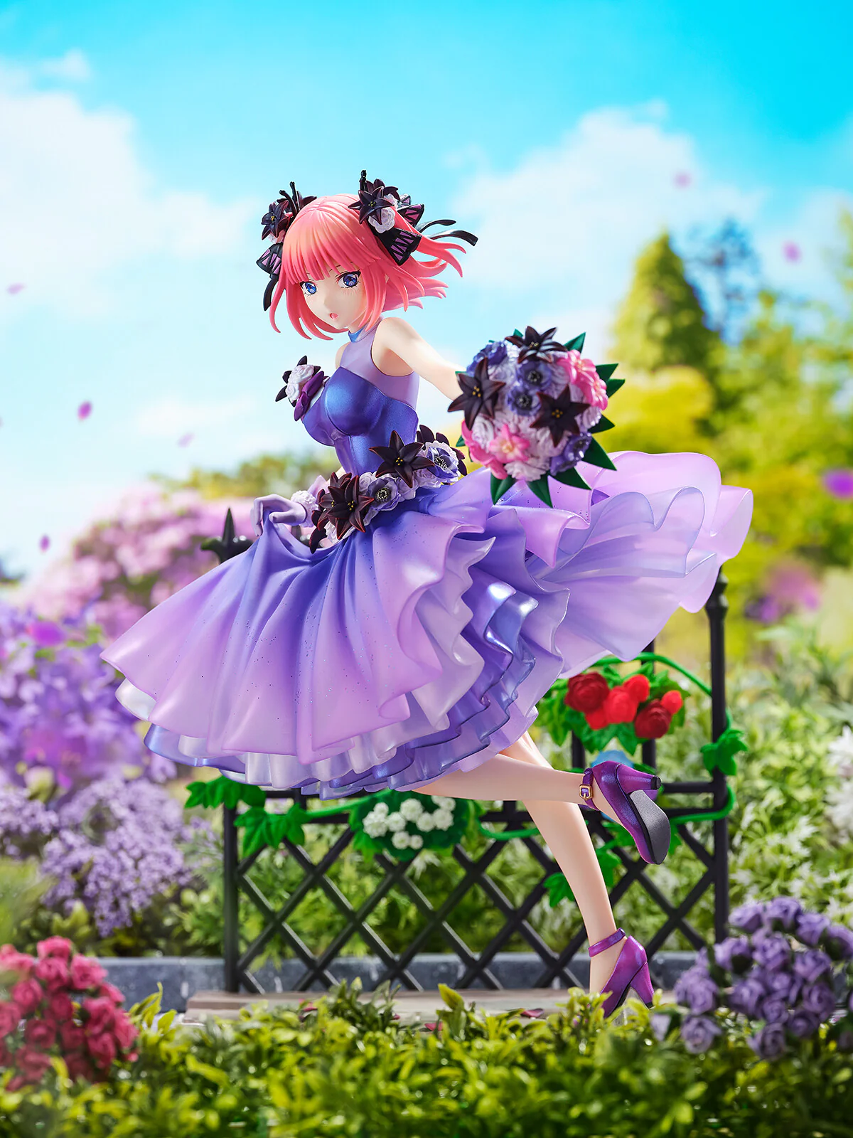 Eiga Gotoubun no Hanayome - Nakano Nino - Shibuya Scramble Figure - 1/7 - Floral Dress Ver. (eStream) - Image 2