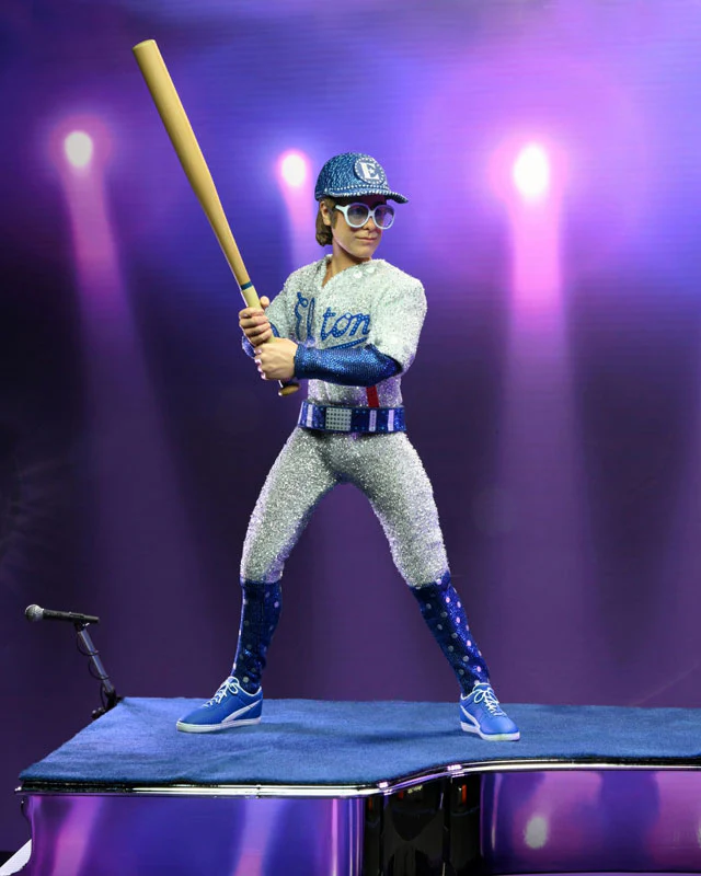 Elton John live in 1975 8 Inch Action Doll and Grand Piano Set - Image 11