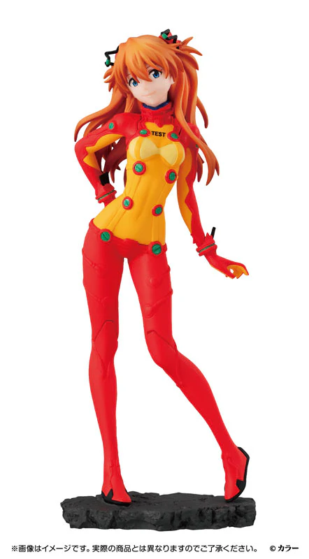Evangelion Shin Gekijouban - Souryuu Asuka Langley - Evangelion Gasha Portraits Premium - Clear Hair&Solid Hair - Set Of 4 (Bandai) - Image 3